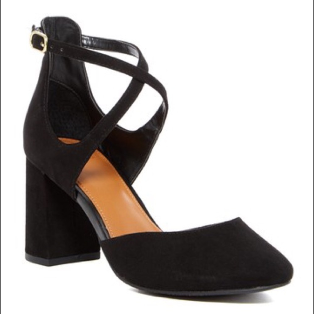 Nordstrom Suede Block Heels